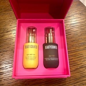 NIB-Beautycounter Bright Side Duo C serum & peel